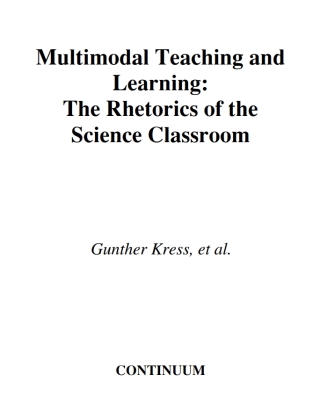 Titelbild: Multimodal Teaching and Learning 1st edition 9780826448590