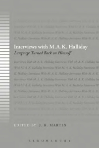 Cover image: Interviews with M.A.K. Halliday 1st edition 9781441154873