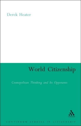 Imagen de portada: World Citizenship 1st edition 9780826477545