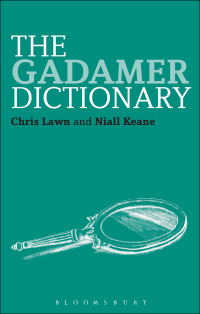 Imagen de portada: The Gadamer Dictionary 1st edition 9781847061584