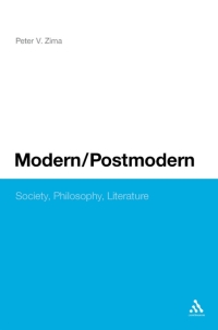 Imagen de portada: Modern/Postmodern 1st edition 9781441199010