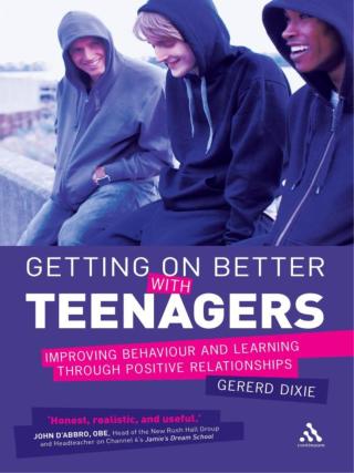 Titelbild: Getting on Better with Teenagers 1st edition 9781441159236