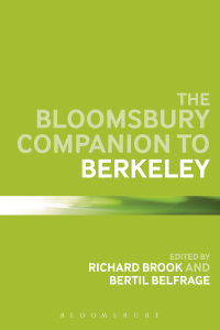 Cover image: The Bloomsbury Companion to Berkeley 1st edition 9781441162281