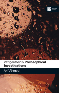 Cover image: Wittgenstein's 'Philosophical Investigations' 1st edition 9780826492647