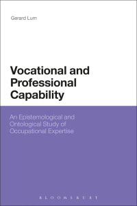 صورة الغلاف: Vocational and Professional Capability 1st edition 9781441158451