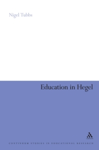 Immagine di copertina: Education in Hegel 1st edition 9781441192271