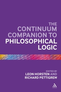 Imagen de portada: The Continuum Companion to Philosophical Logic 1st edition 9781441154231