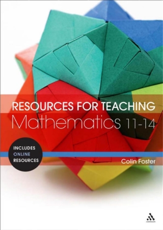 صورة الغلاف: Resources for Teaching Mathematics: 11-14 1st edition 9781441142276