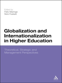 Cover image: Globalization and Internationalization in Higher Education 1st edition 9781441177094