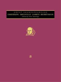 Imagen de portada: Emerson, Melville, James, Berryman 1st edition 9781472579492