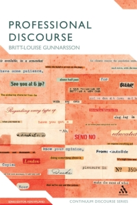 Cover image: Professional Discourse 1st edition 9780826492517