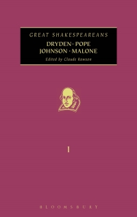 Cover image: Dryden, Pope, Johnson, Malone 1st edition 9780826420862