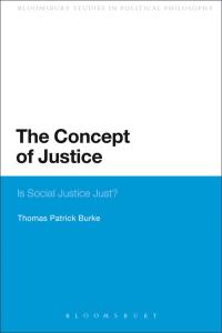 صورة الغلاف: The Concept of Justice 1st edition 9781441160522