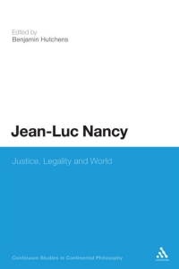 Cover image: Jean-Luc Nancy 1st edition 9781472511799