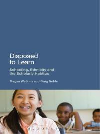Immagine di copertina: Disposed to Learn 1st edition 9781441162458