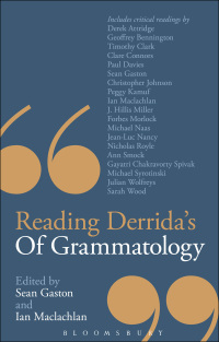 Cover image: Reading Derrida's Of Grammatology 1st edition 9781441146762