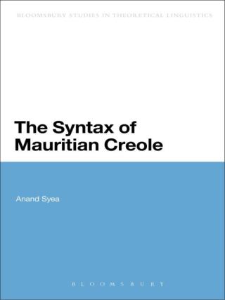 صورة الغلاف: The Syntax of Mauritian Creole 1st edition 9781472575869