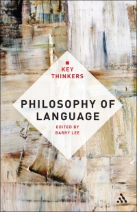 Imagen de portada: Philosophy of Language: The Key Thinkers 1st edition 9781441100153