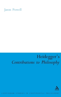 Imagen de portada: Heidegger's Contributions to Philosophy 1st edition 9780826496799