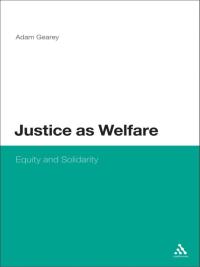 صورة الغلاف: Justice as Welfare 1st edition 9781623565534