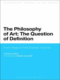 Titelbild: The Philosophy of Art: The Question of Definition 1st edition 9781472589774
