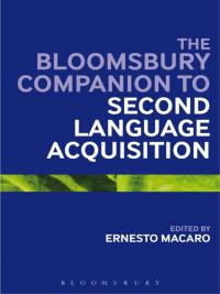 Imagen de portada: The Bloomsbury Companion to Second Language Acquisition 1st edition 9781441180353