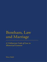 表紙画像: Bentham, Law and Marriage 1st edition 9781623563226