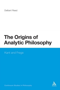 Cover image: Origins of Analytic Philosophy 1st edition 9781441123022