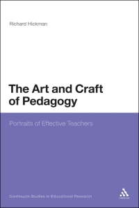 Cover image: The Art and Craft of Pedagogy 1st edition 9780567299154