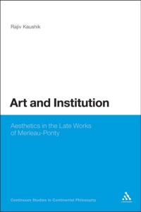 Cover image: Art and Institution 1st edition 9780567592484