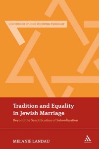 Imagen de portada: Tradition and Equality in Jewish Marriage 1st edition 9781472533067