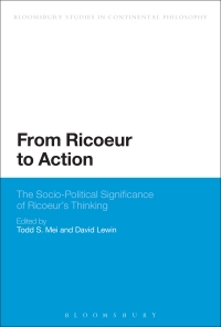 Imagen de portada: From Ricoeur to Action 1st edition 9781472533876