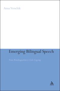 Immagine di copertina: Emerging Bilingual Speech 1st edition 9781441127440