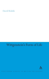 Imagen de portada: Wittgenstein's Form of Life 1st edition 9781441171993