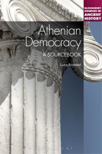 Cover image: Athenian Democracy: A Sourcebook 1st edition 9780826420343