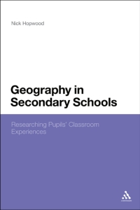 Cover image: Geography in Secondary Schools 1st edition 9781472569172