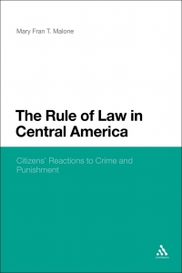 Imagen de portada: The Rule of Law in Central America 1st edition 9781628922561