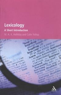 Titelbild: Lexicology 1st edition 9780826494788