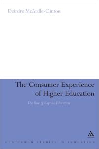 Imagen de portada: The Consumer Experience of Higher Education 1st edition 9781441179197