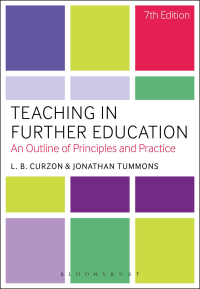 Imagen de portada: Teaching in Further Education 7th edition 9781441130433