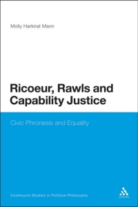 Imagen de portada: Ricoeur, Rawls, and Capability Justice 1st edition 9781472534194