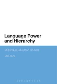 Omslagafbeelding: Language Power and Hierarchy 1st edition 9781441142351