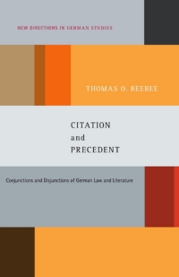 Immagine di copertina: Citation and Precedent 1st edition 9781628921243