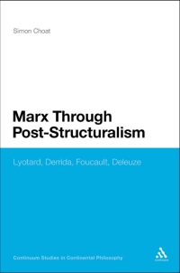 Cover image: Marx Through Post-Structuralism 1st edition 9781441185082