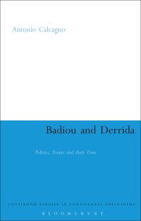 Omslagafbeelding: Badiou and Derrida 1st edition 9780826496171