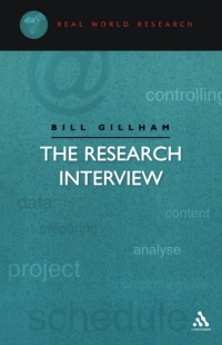 Immagine di copertina: Research Interview 1st edition 9780826447975