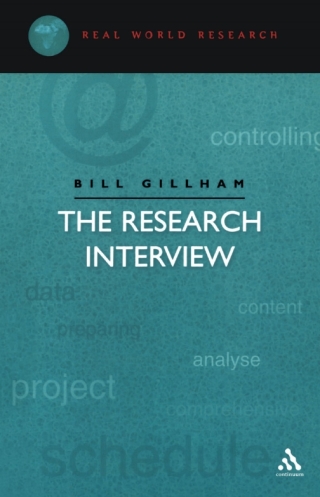 Imagen de portada: Research Interview 1st edition 9780826447975