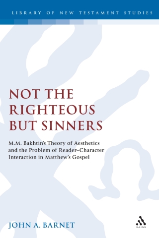Imagen de portada: Not the Righteous but Sinners 1st edition 9780826466556