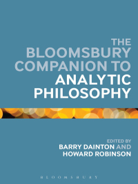 Imagen de portada: The Bloomsbury Companion to Analytic Philosophy 1st edition 9781441126283