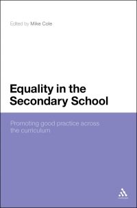 Imagen de portada: Equality in the Secondary School 1st edition 9781441194183